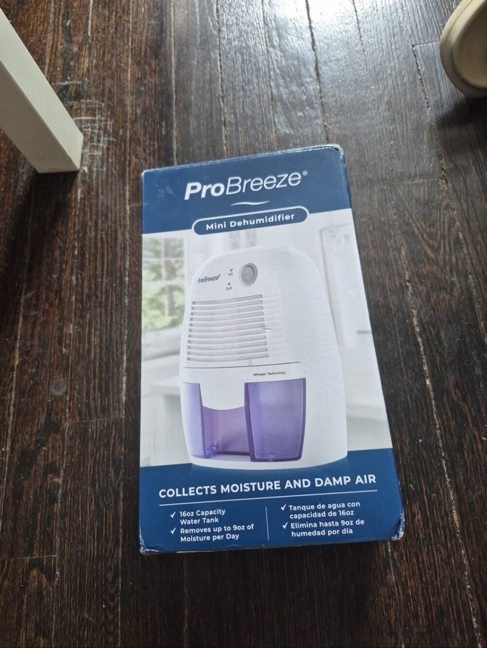 Pro Breeze Dehumidifiers for Home, Small & Portable at 215 Sq. Ft with 16oz Tank
